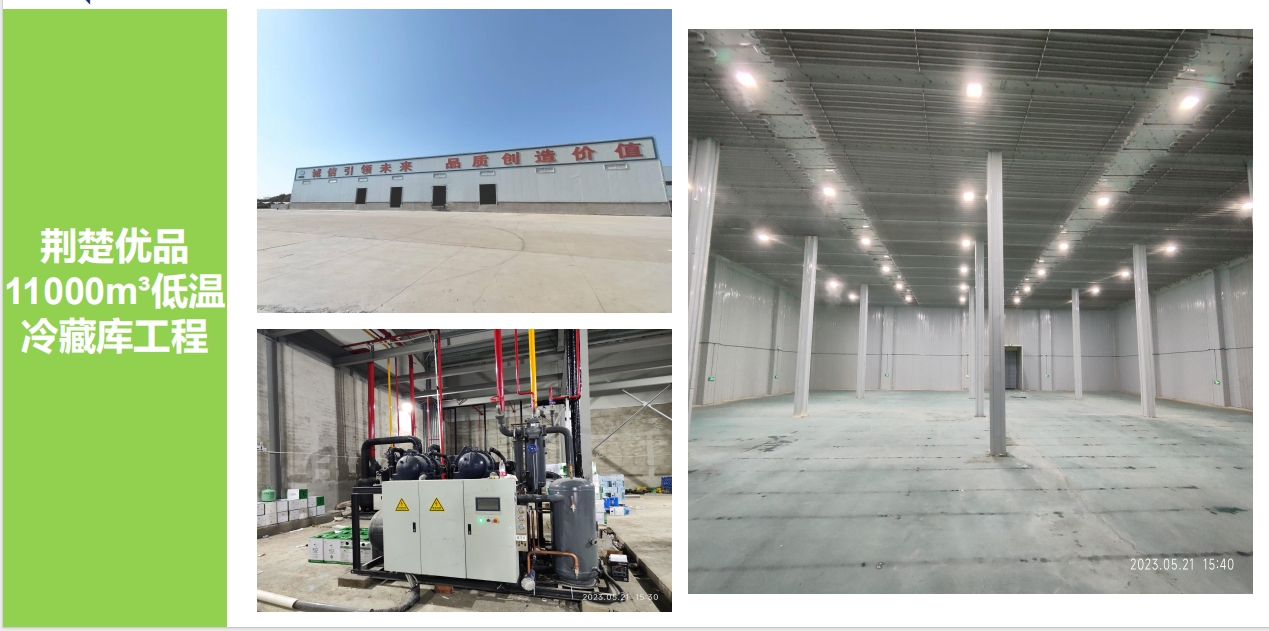 荊楚優(yōu)品 11000m低溫 冷藏庫(kù)工程